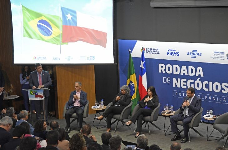 Governo de MS reforça parceria com Chile novos negócios integração e Rota Bioceânica