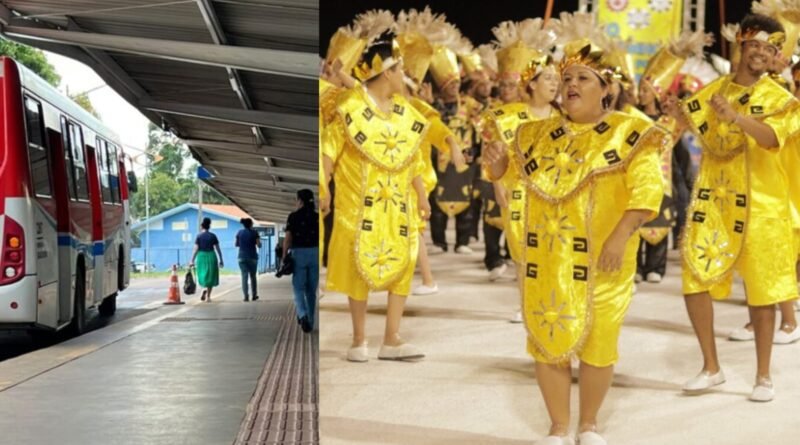Última noite de desfiles na Praça do Papa e transporte coletivo com esquema especial nesta terça-feira de Carnaval