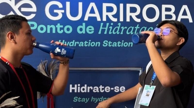 COP15 tem água tratada e copos de papel para mais de 2 mil participantes em Campo Grande