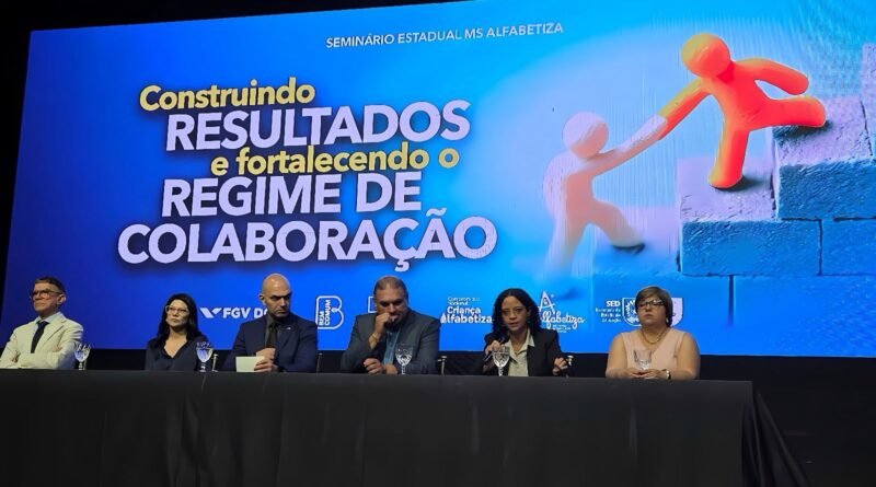 TCE-MS participa do seminário do MS Alfabetiza e reforça compromisso com a educação