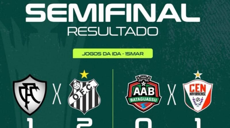 Operário e Naviraiense vencem jogos de ida das semifinais do Campeonato Sul-Mato-Grossense