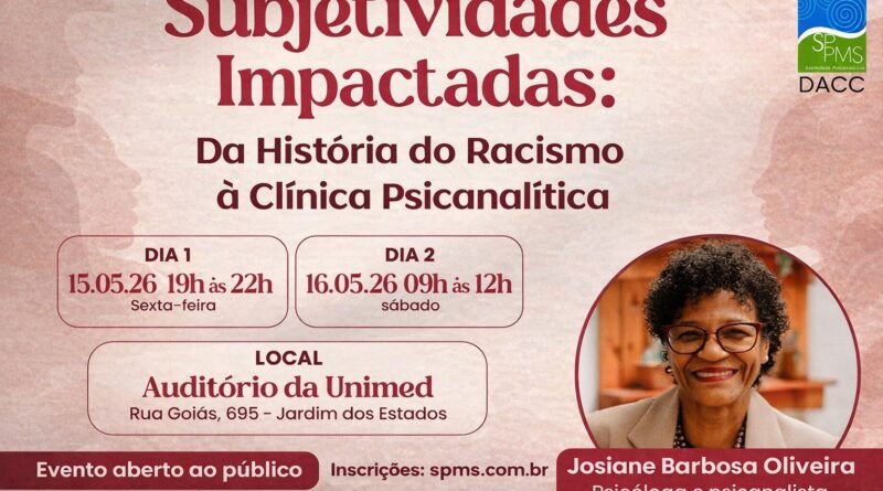 Evento em Campo Grande debate impactos do racismo na saúde mental e nas relações sociais