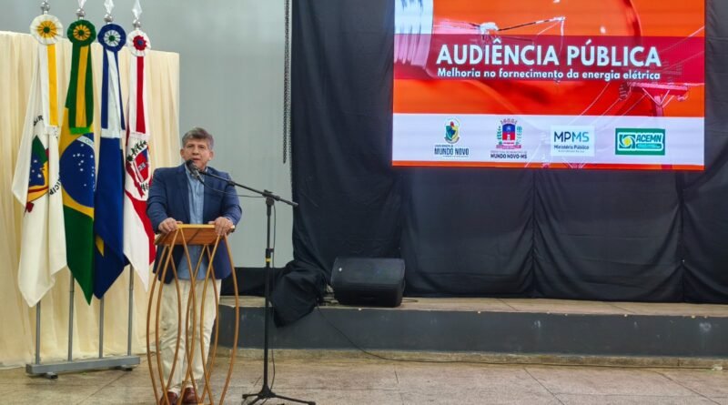 Lidio Lopes cobra solução para quedas de energia e defende produtores em audiência em Mundo Novo