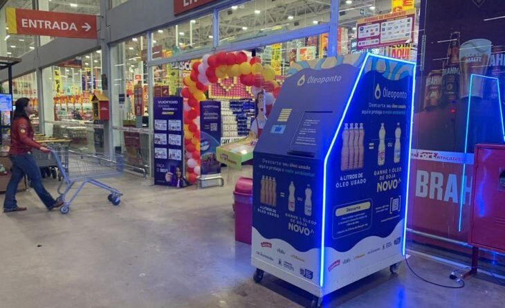 Campo Grande ganha ‘óleoponto’ que transforma descarte de óleo em recompensa e sustentabilidade