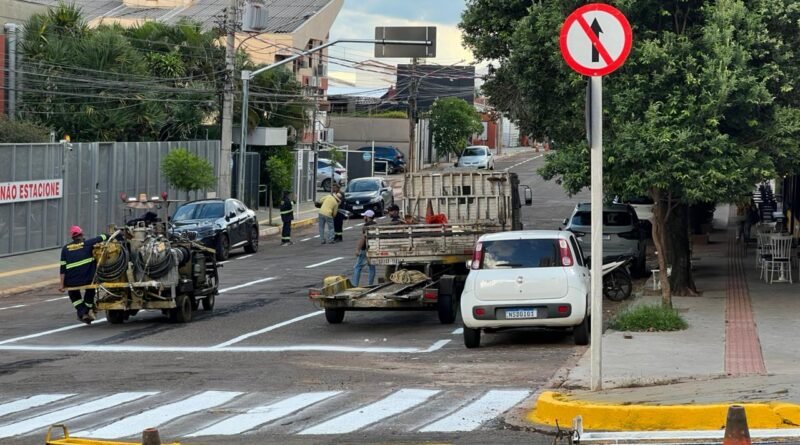 Rua Sete de Setembro passa a ter mão única a partir desta sexta-feira em Campo Grande
