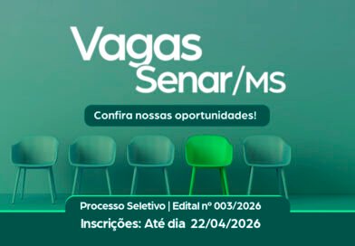 Senar/MS abre vagas com salários de até R$ 5,1 mil