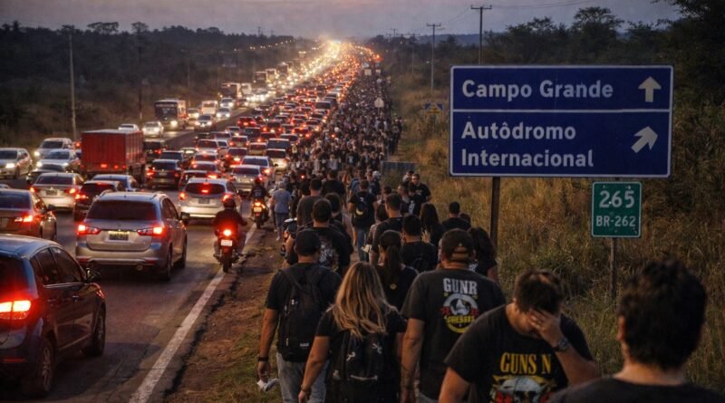 Caos no show do Guns N’ Roses termina com morte e expõe falhas graves da organização