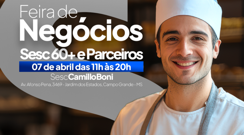 Feira do Sesc 60+ movimenta a capital com produtos artesanais e incentivo ao empreendedorismo